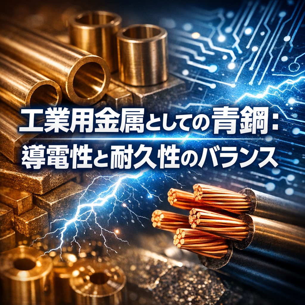 工業用金属としての青銅：導電性と耐久性のバランス