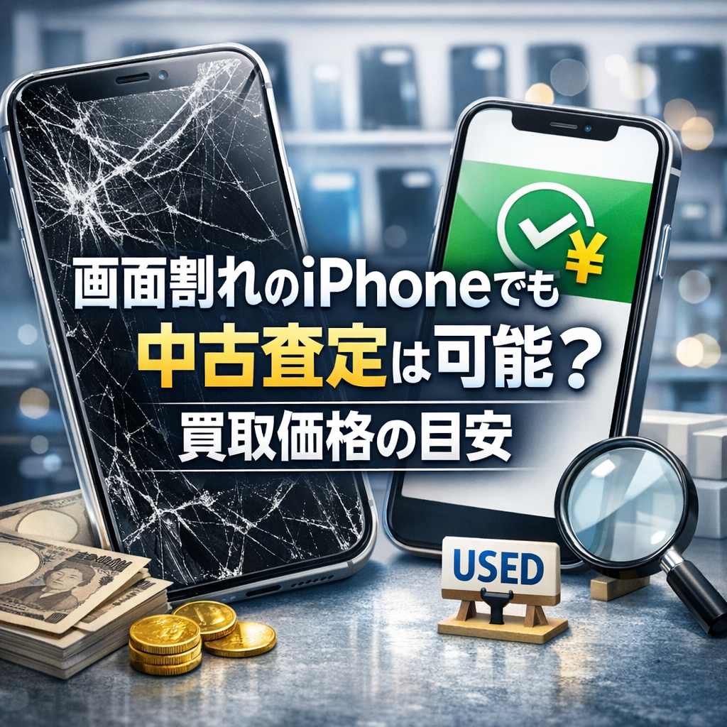 画面割れのiPhoneでも中古査定は可能？買取価格の目安 | 株式会社HM商事