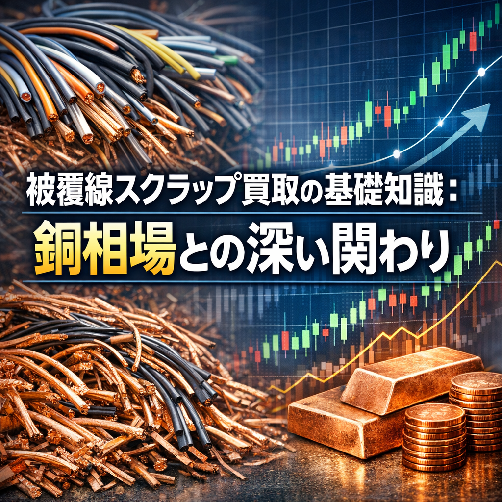 被覆線スクラップ買取の基礎知識：銅相場との深い関わり