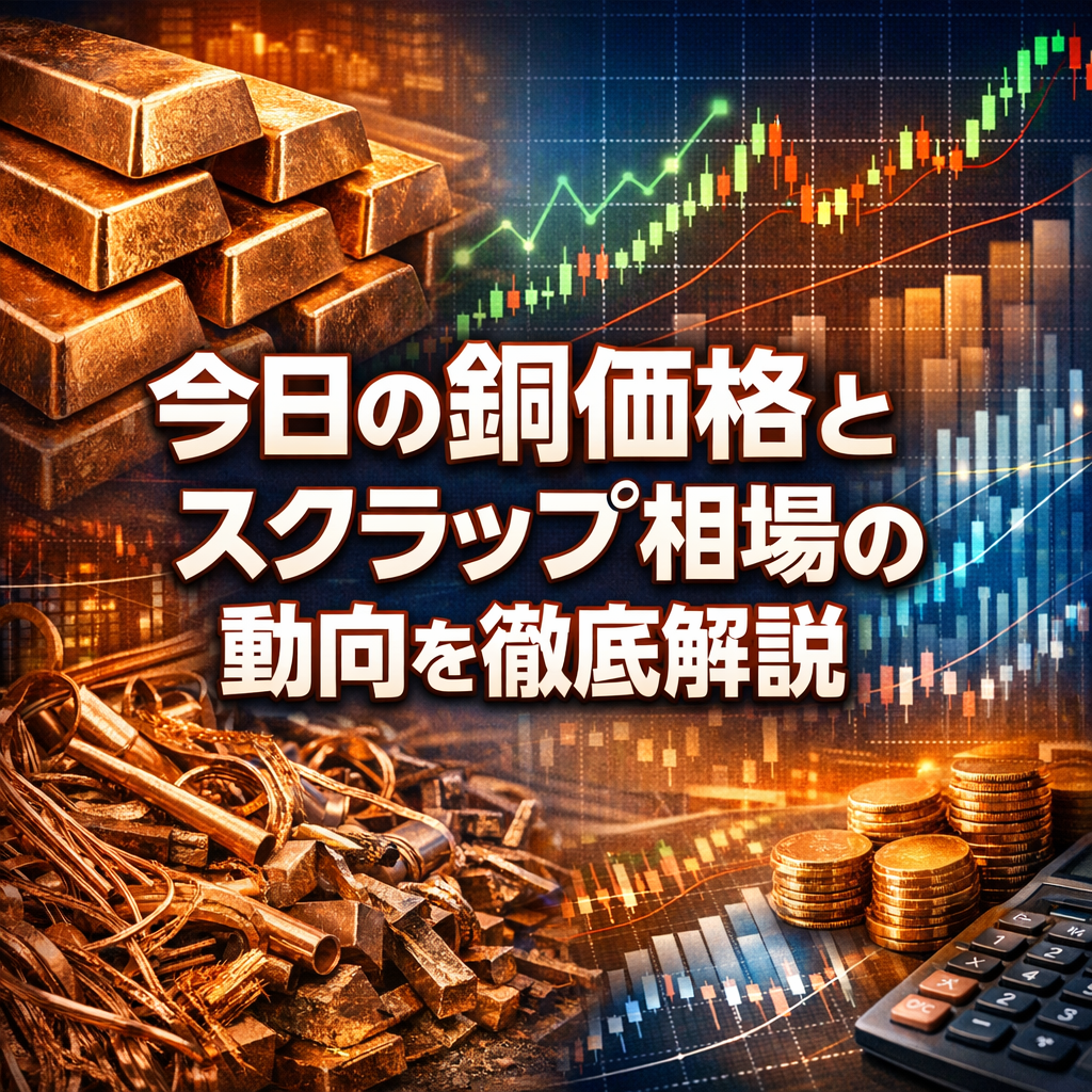 今日の銅価格とスクラップ相場の動向を徹底解説