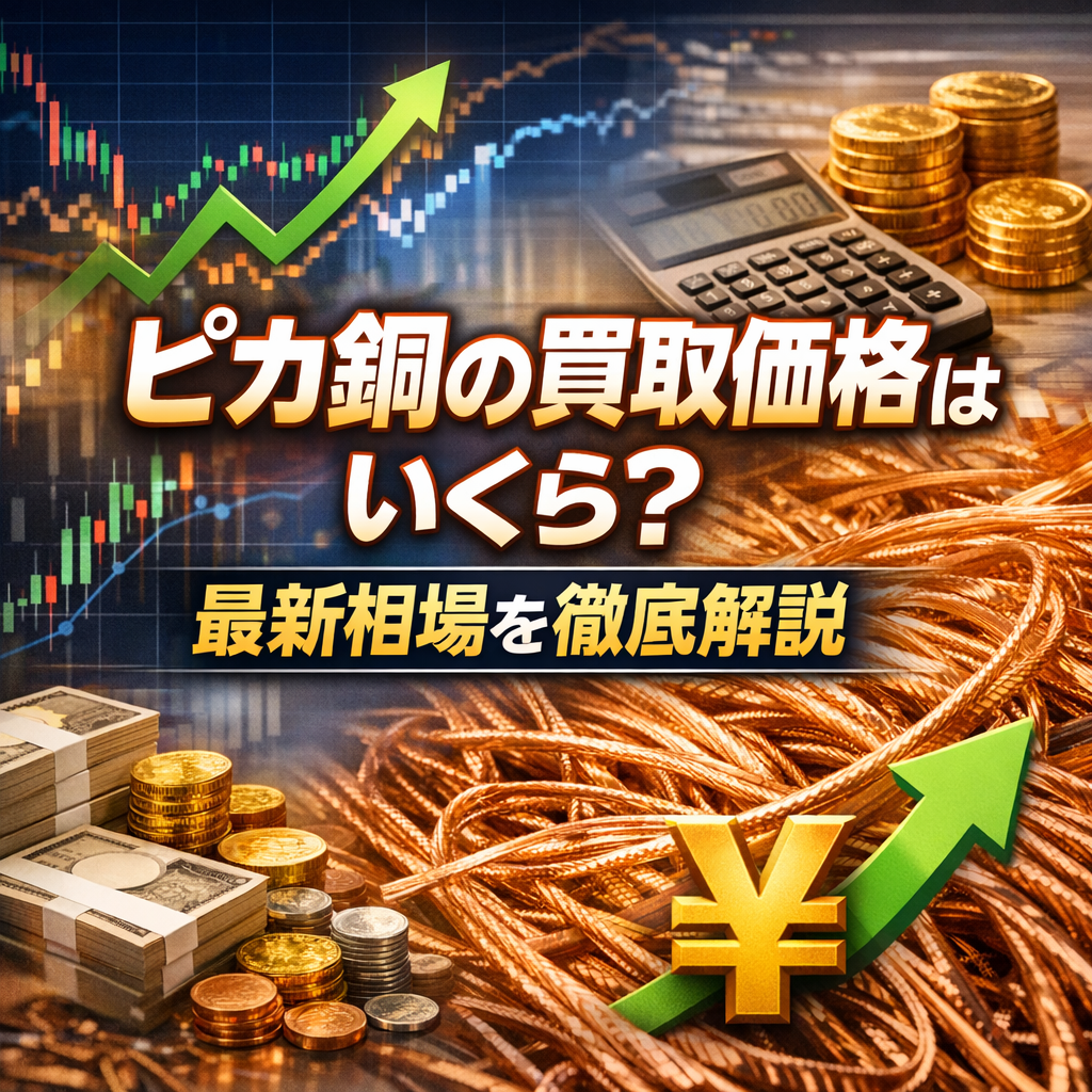 ピカ銅の買取価格はいくら？最新相場を徹底解説