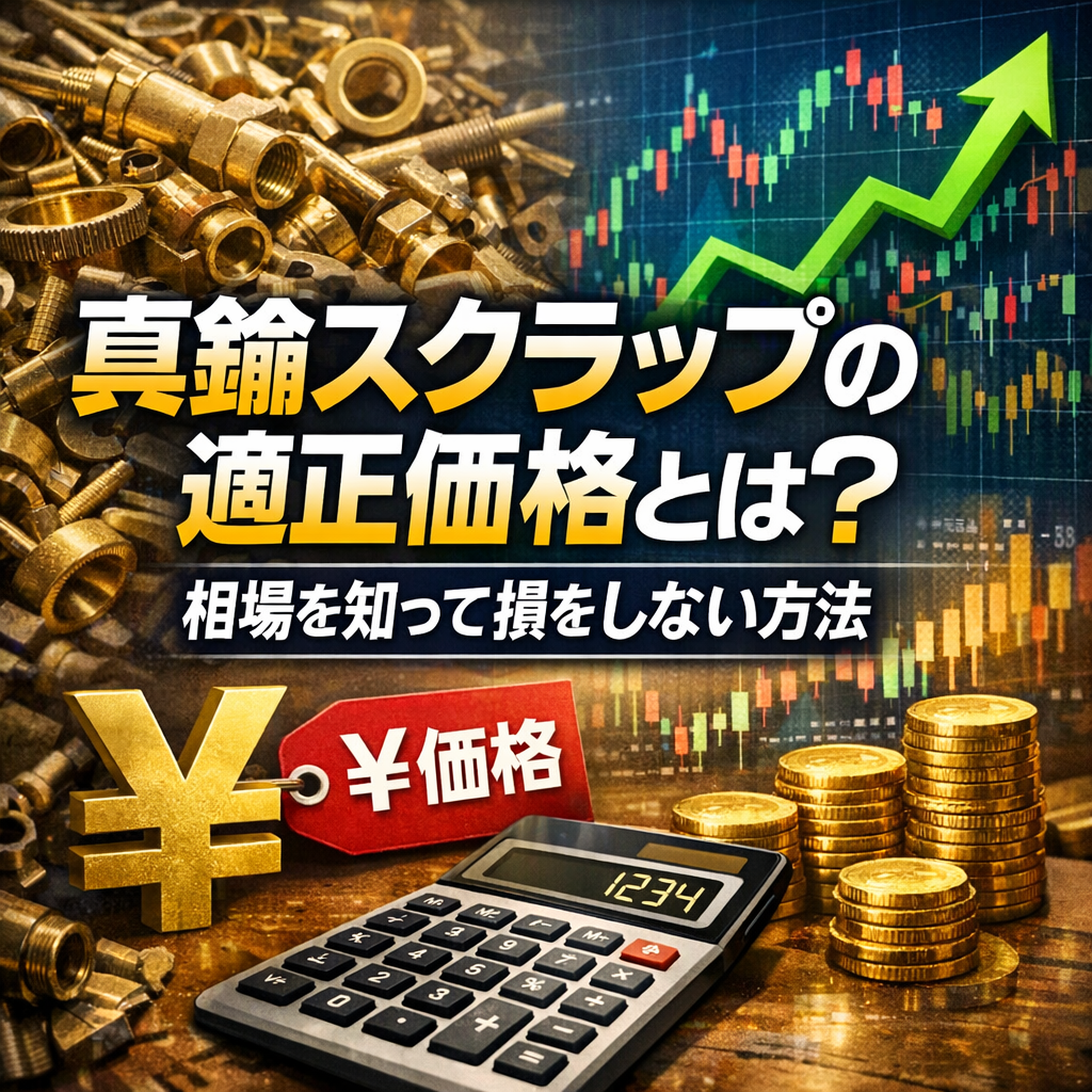 真鍮スクラップの適正価格とは?相場を知って損をしない方法