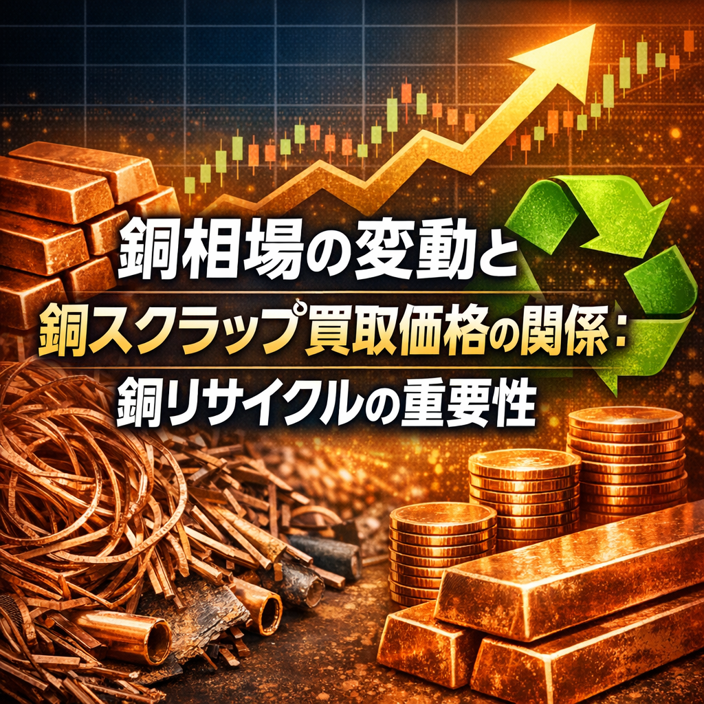 铜相場の変動と铜スクラップ買取価格の関係:铜リサイクルの重要性