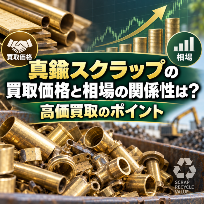 真鍮スクラップの買取価格と相場の関係性は？高価買取のポイント