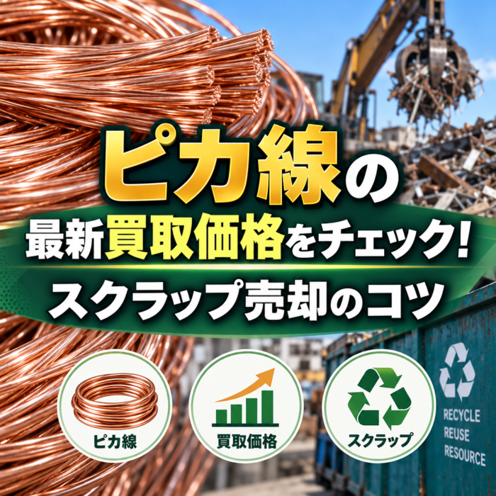ピカ線の最新買取価格をチェック！スクラップ売却のコツ